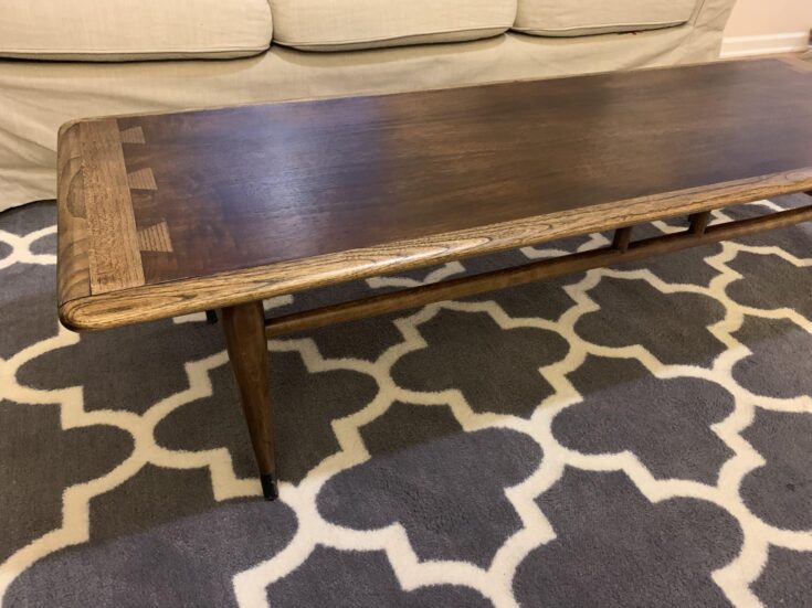 Image for Restoring a Mid Century Modern Coffee Table