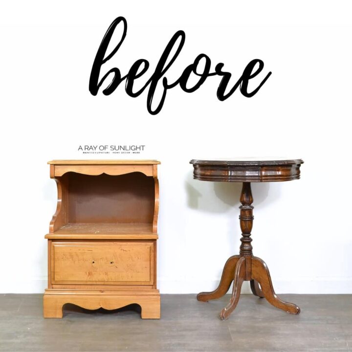 Chalk Paint Nightstand Ideas