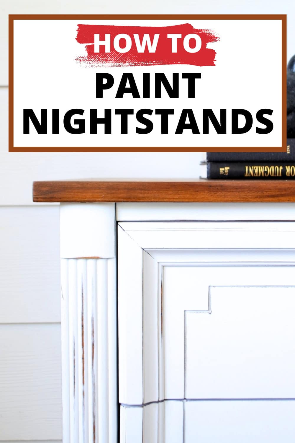 How To Paint Nightstands