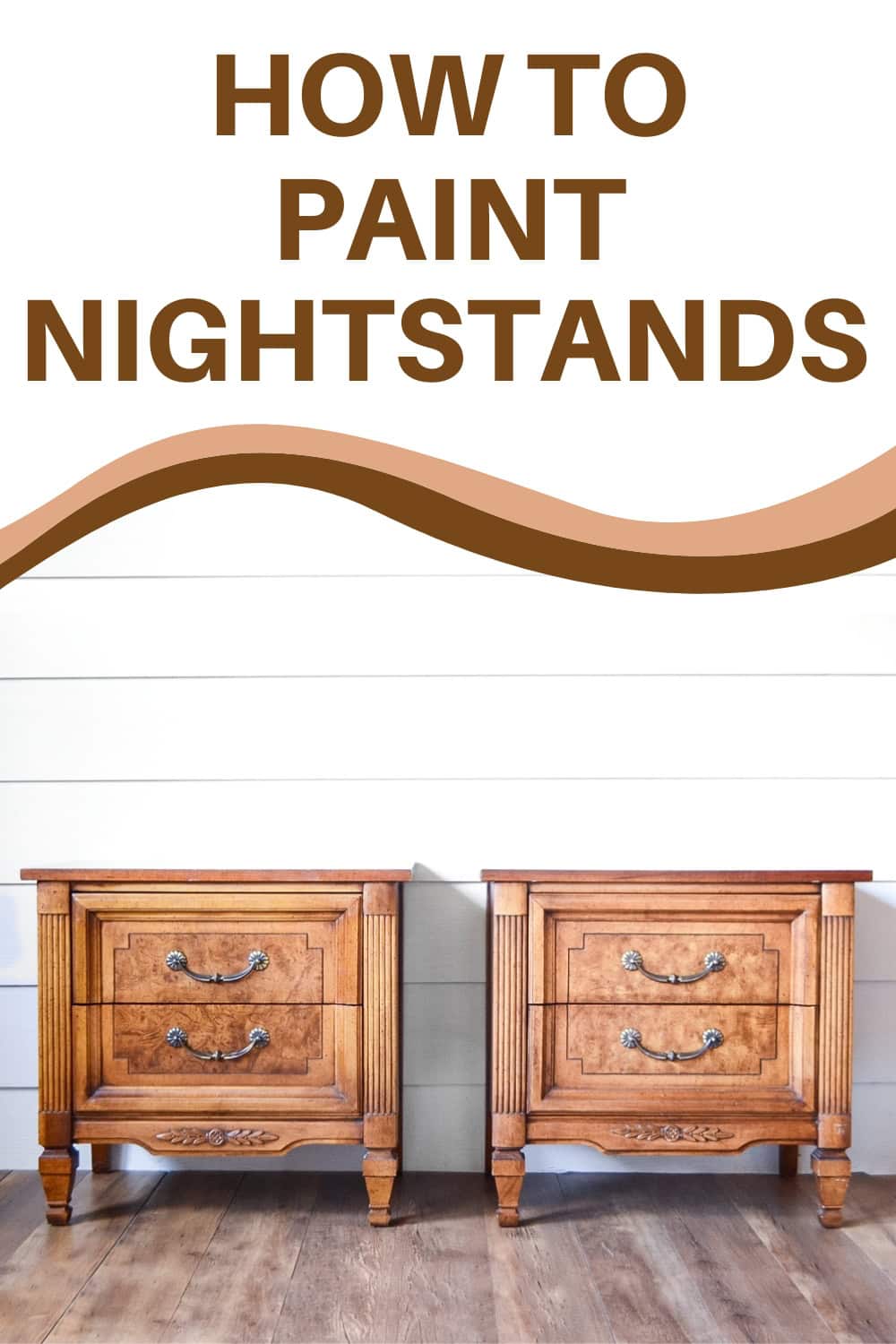 How To Paint Nightstands