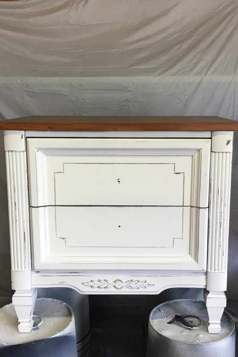 How To Paint Nightstands
