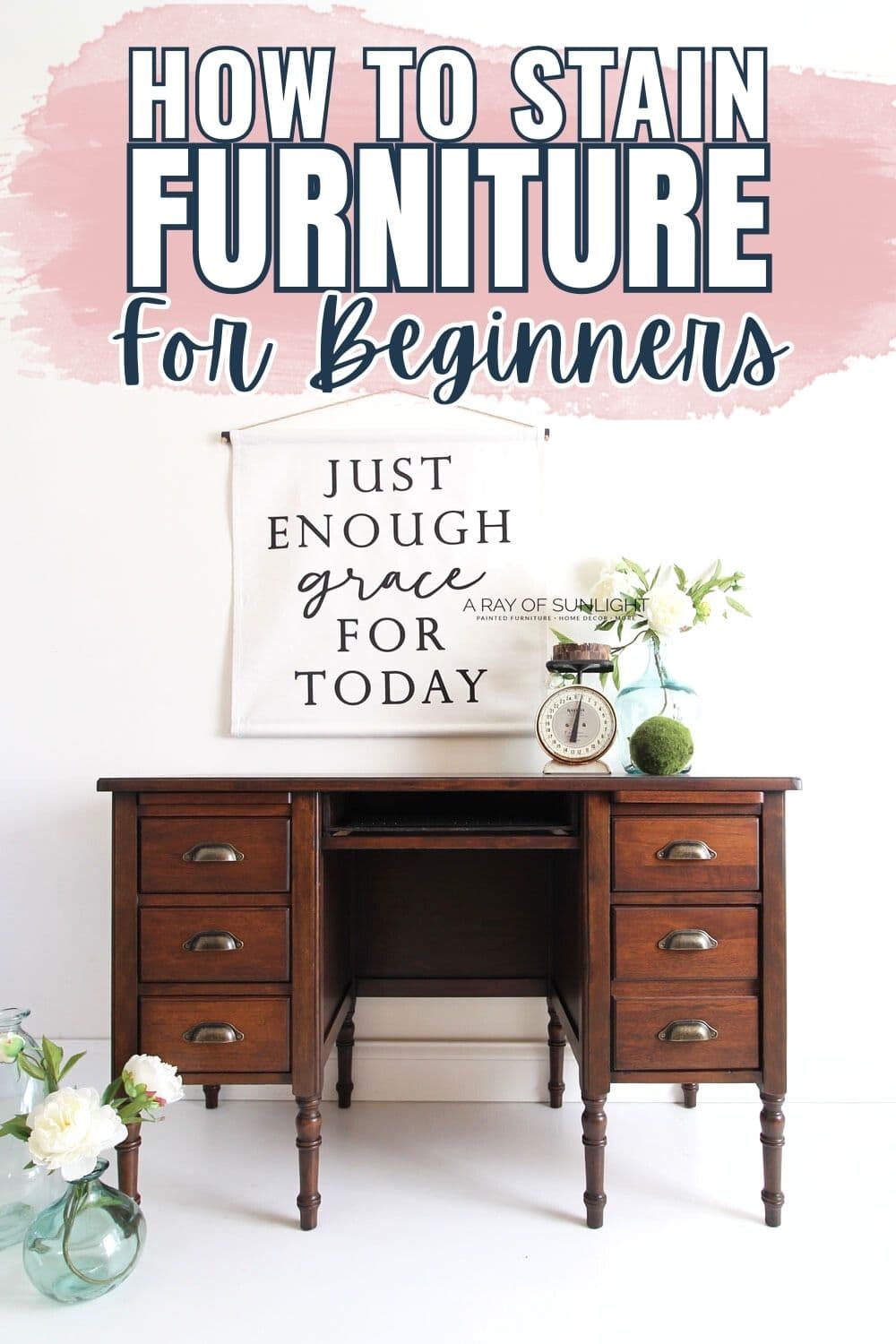 How To Stain Furniture For Beginners
