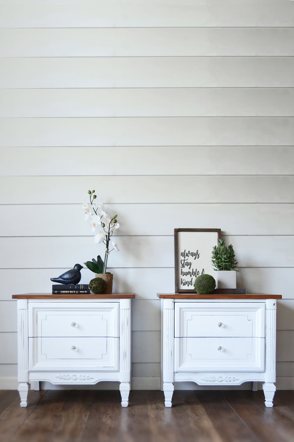 How To Paint Nightstands