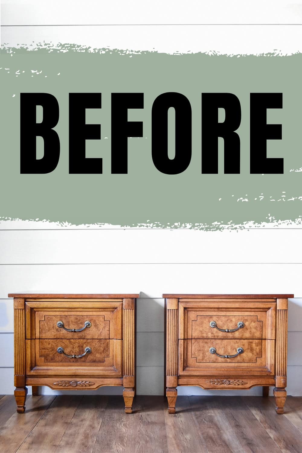 How To Paint Nightstands