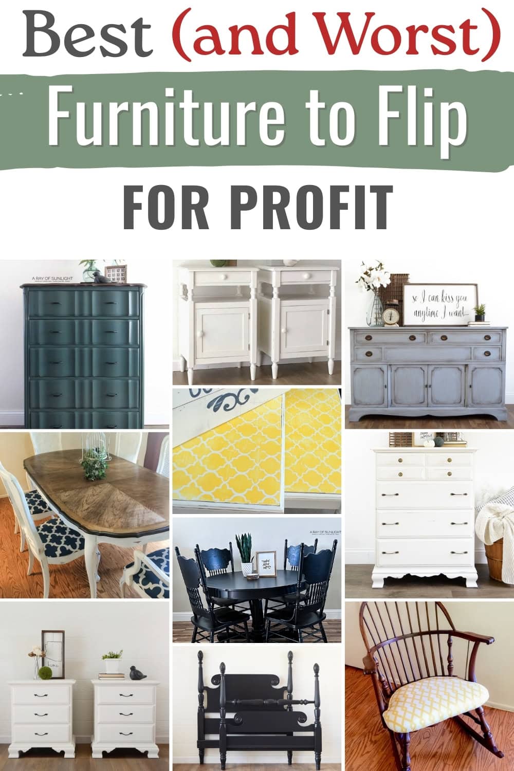Best Furniture to Flip for Profit