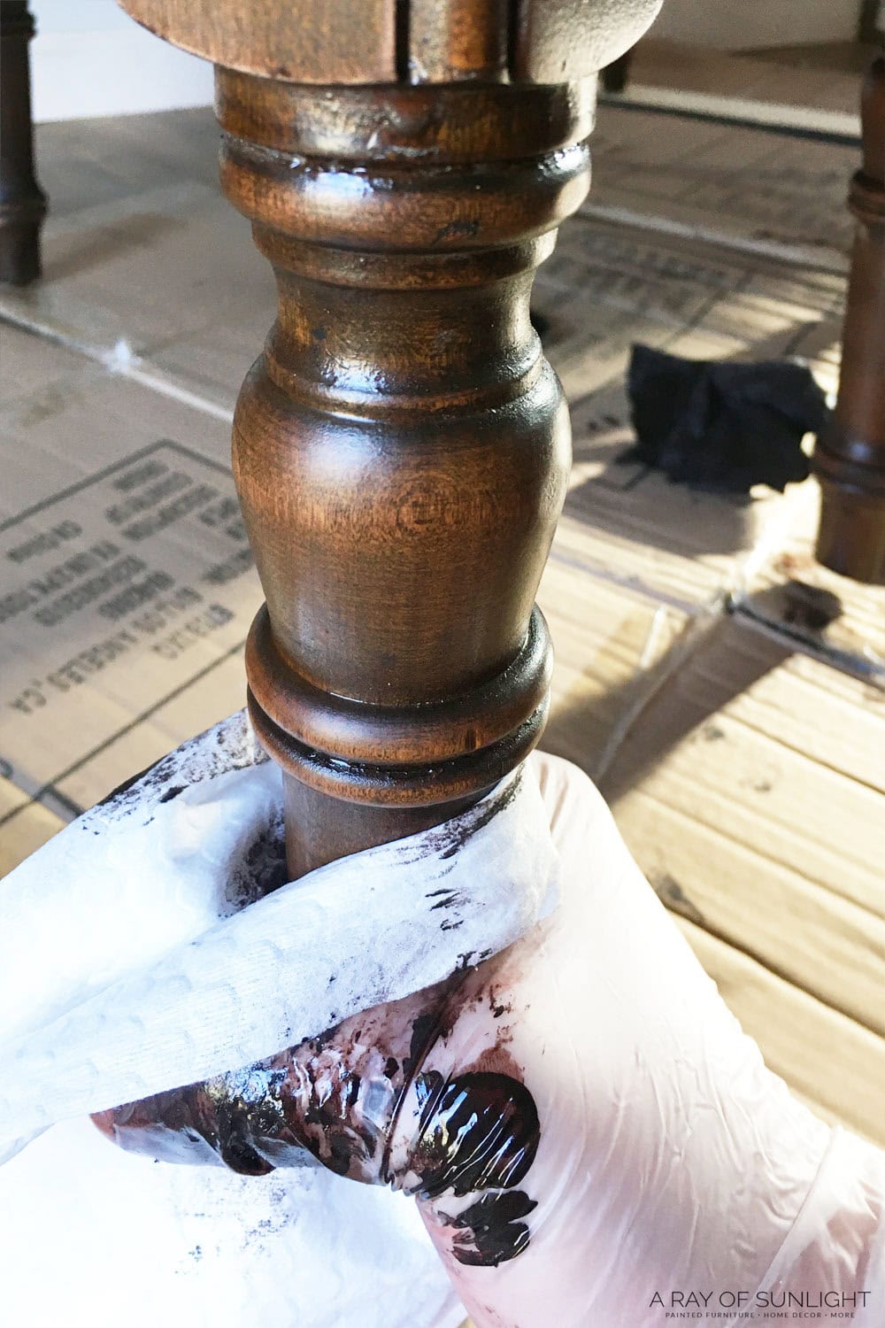 How To Stain Furniture For Beginners