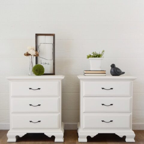 How To Chalk Paint Nightstands