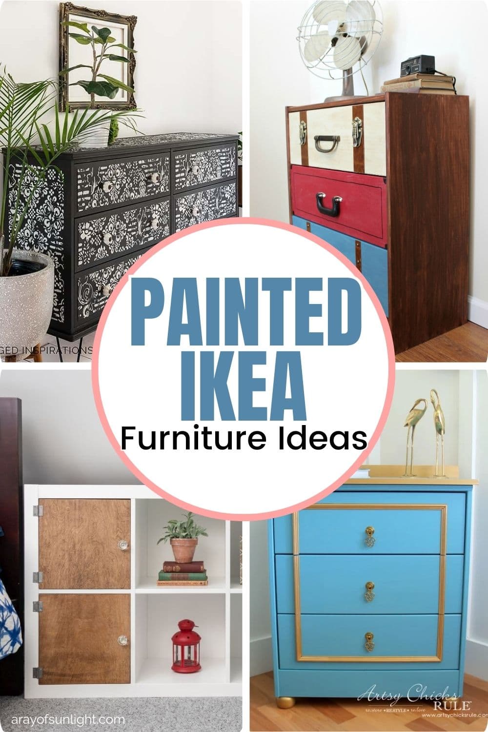 Painted IKEA Furniture Ideas