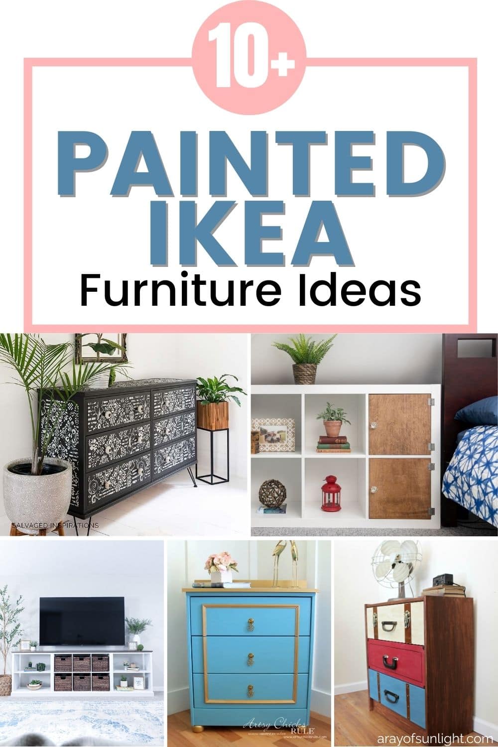 Painted IKEA Furniture Ideas