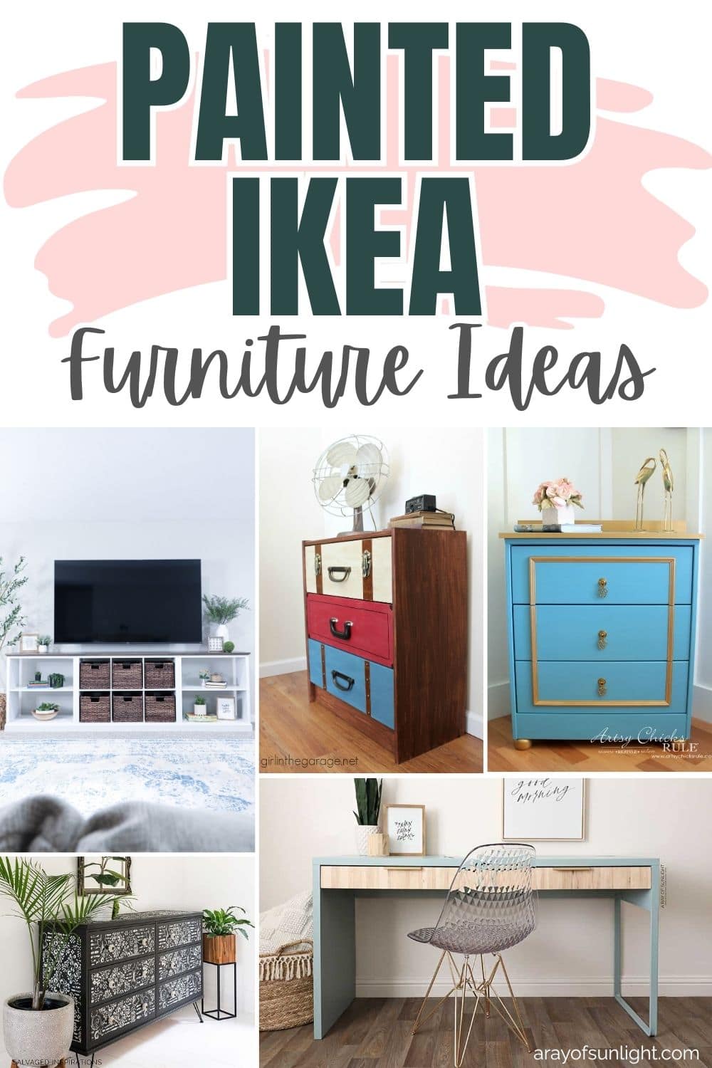 Painted IKEA Furniture Ideas
