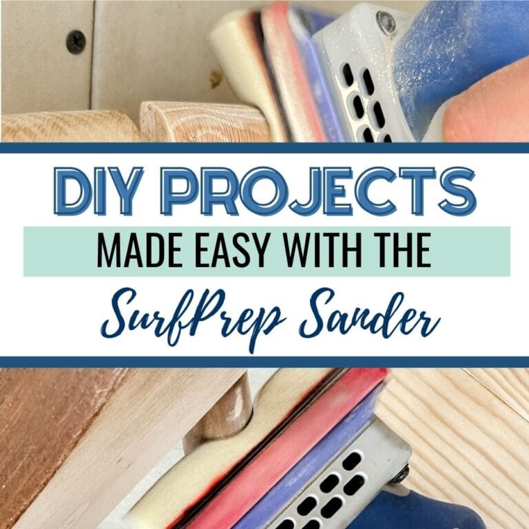 using sander on wood furniture