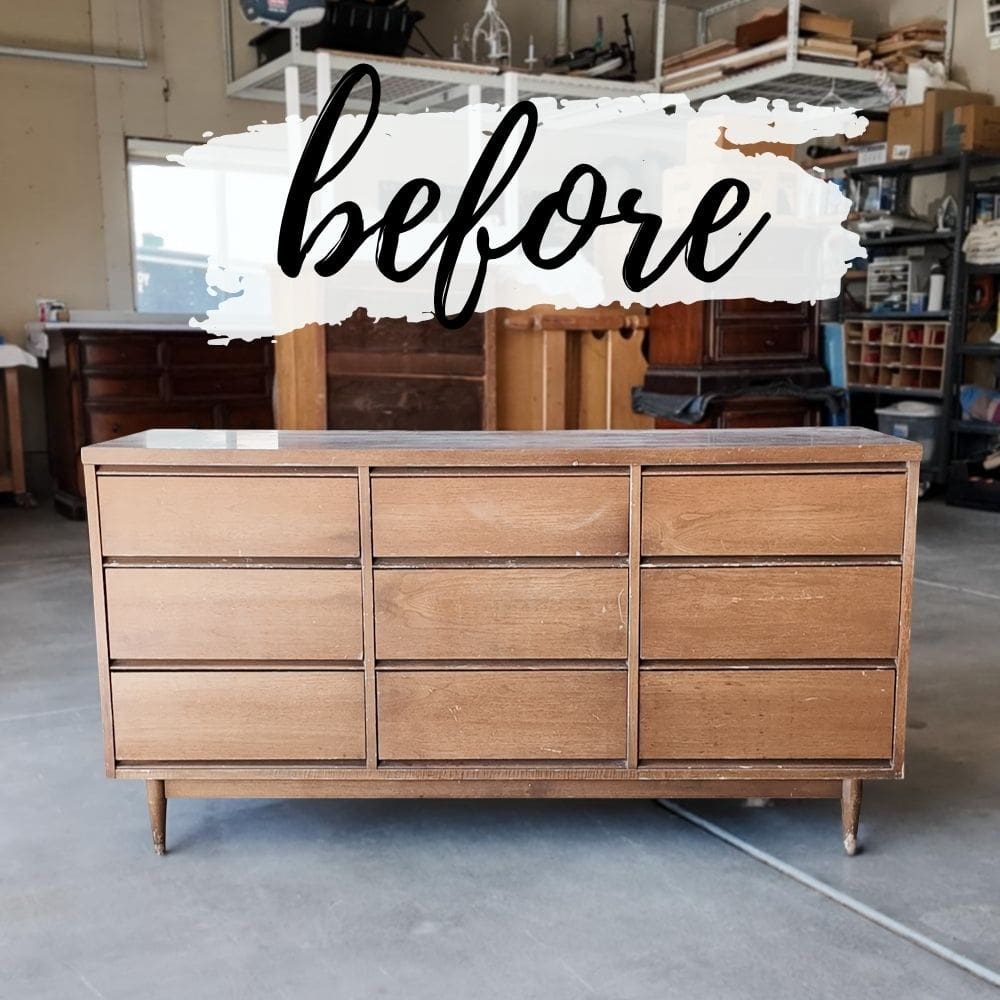 How to Restain a Dresser Without Stripping: My $70 Thrift Flip Transformation