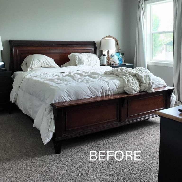 How to Darken a Warm Wood Bed Frame Without Stripping It