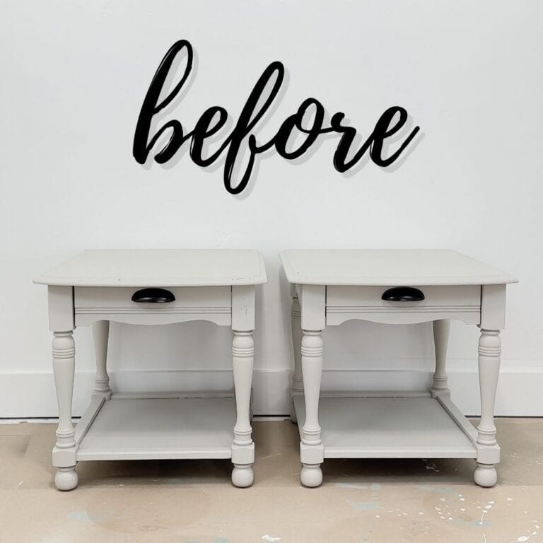 End Table Makeover Gone Wrong: From Bad Paint to Beautiful Wood
